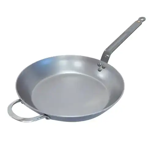 Eisenpfanne De Buyer, Bratpfanne Mineral B aus Carbonstahl