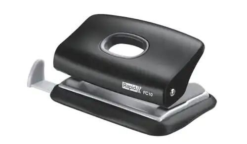 Locher Rapid Mini für verschiedene Papierformate bis zu 10 Blatt