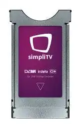 CI-Modul Simplitv CI+ CAM für DVB-T2 Empfang in Österreich