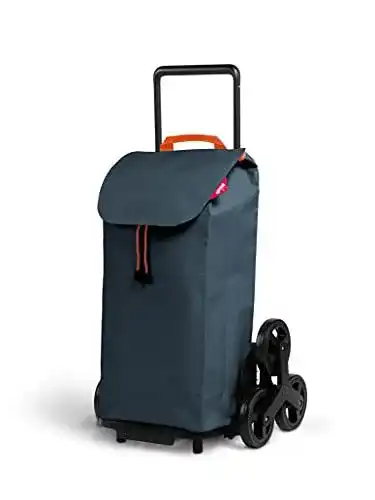 Einkaufstrolley Gimi Tris mit wasserabweisender Tasche und 3-Rad-System