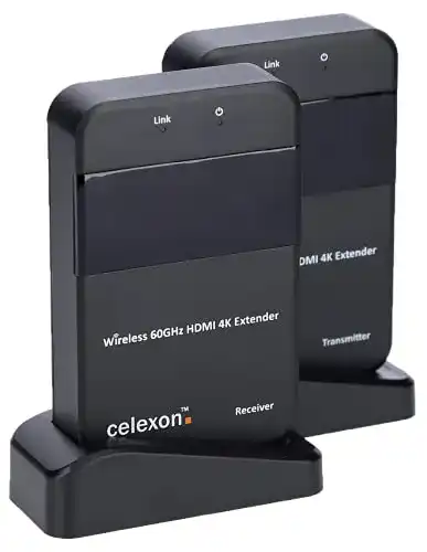 Wireless HDMI Celexon WHD30M Expert – Kabelloses 4K UHD Übertragungssystem