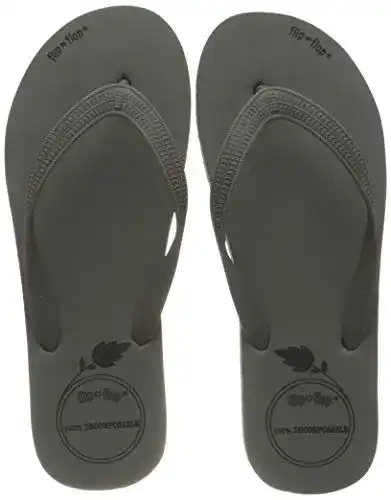 Flip-Flops Damen Flip*Flop Originals Eco Unisex Zehentrenner in Grau