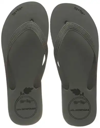 Flip-Flops Damen Flip*Flop Originals Eco Unisex Zehentrenner in Grau