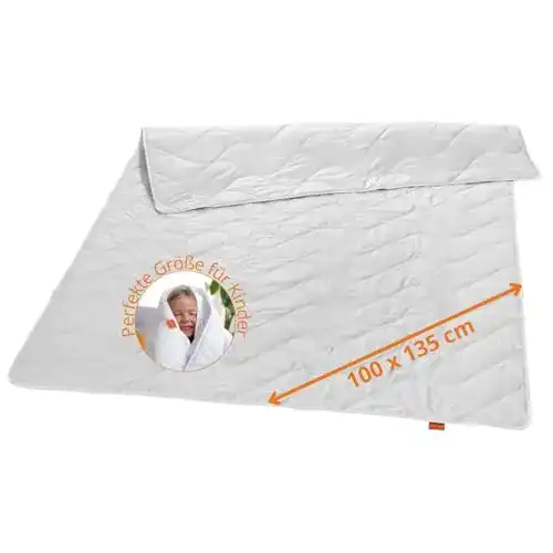 Sleepling 194449 Nature Wildseidendecke Bettdecke aus 100% Wildseide