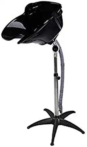 Friseur-Waschbecken Efalock Professional in Schwarz, 1er Pack