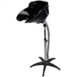 Friseur-Waschbecken Efalock Professional in Schwarz, 1er Pack