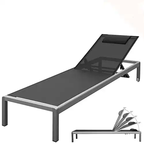 Strandliege mit Rollen RS Trade Exclusive Monaco Outdoor