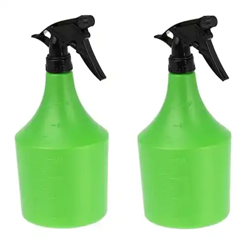 Sprühflasche 1l im 2er Set von Relaxdays, nachfüllbar und vielseitig einsetzbar