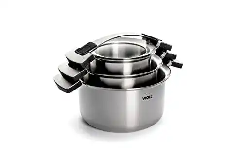Woll Concept PRO 6-teiliges Kochtopfset für Induktion und alle Herdarten