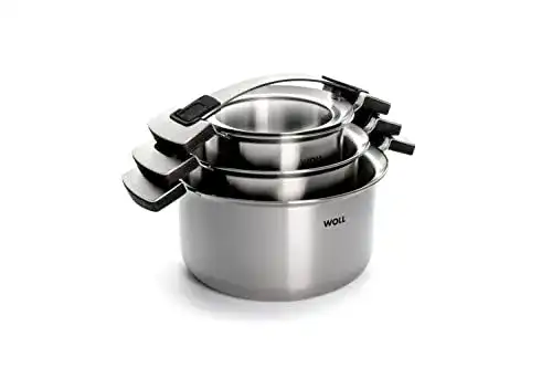 Woll Concept PRO 6-teiliges Kochtopfset für Induktion und alle Herdarten