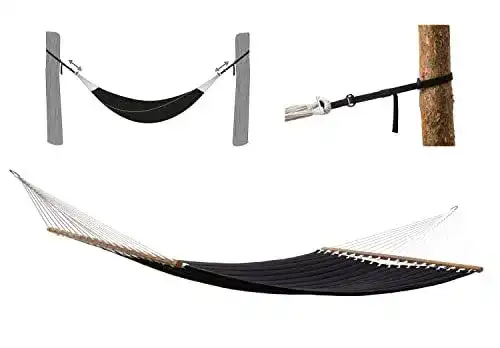 Stabhängematte von Grasekamp für zwei Personen 200 x 140 cm