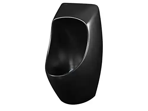 Wasserloses Urinal Urimat Ceramic aus Keramik in Schwarz