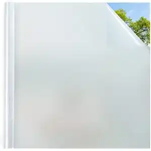 Milchglasfolie Dowell Fensterfolie für Sichtschutz und UV-Schutz
