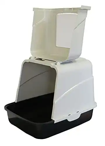 Katzenklo XXL Petgard Katzentoilette mit geschlossenem Design