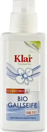 Klar BIO-Gallseife 2 x 250 ml für nachhaltige Fleckenentfernung