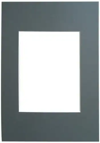 Passepartout Walther Design 40×50 cm mit Ausschnitt 30×40 cm