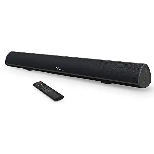 Soundbar TKMARS TV mit integriertem Subwoofer, 28 Zoll