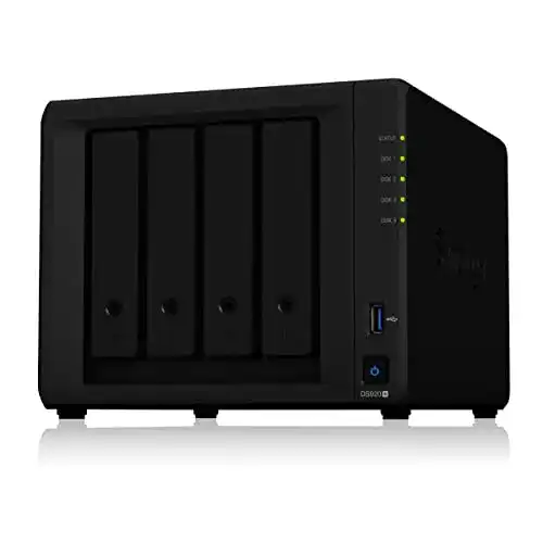 Synology DS920+ 4-Bay NAS Server mit 8TB Speicherbundle