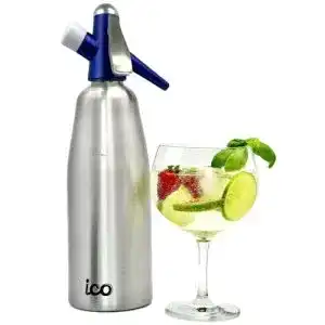 Soda-Siphon Ico Trading ICO011, 1 l, silberfarben
