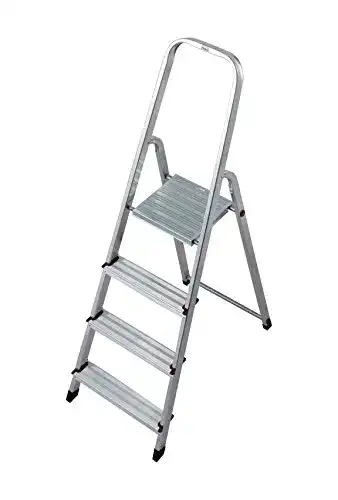 Krause Corda Stehleiter mit 4 Stufen, Modell 000705