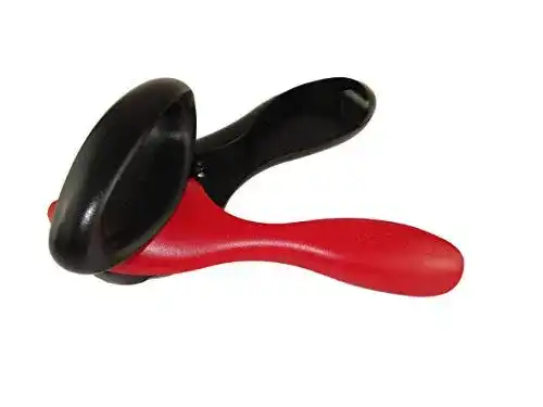 Dosenöffner Tupperware Küchenhelfer in Schwarz-Rot Modell D159