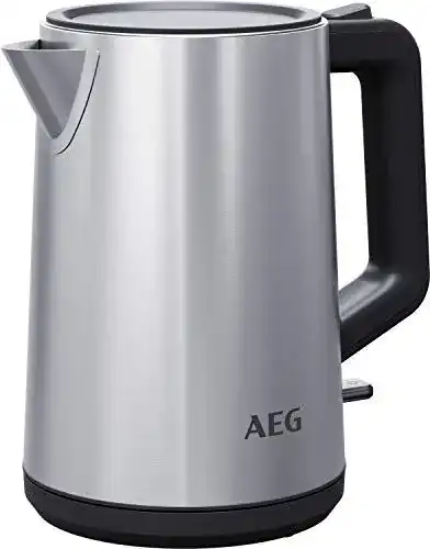Edelstahl-Wasserkocher AEG K4-1-4ST mit 1,7 l Fassungsvermögen