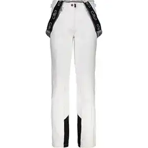 Damen Skihose CMP Latzhose in Weiß, Größe L