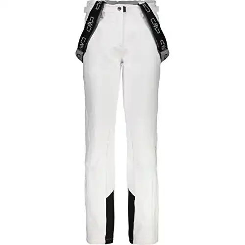 Damen Skihose CMP Latzhose in Weiß, Größe L