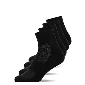 Snocks mittelhohe Laufsocken für Herren und Damen im 4er Pack