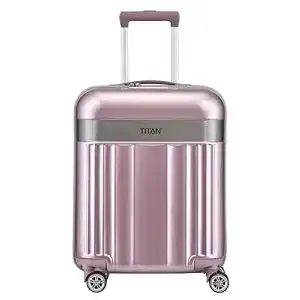 Hartschalenkoffer von Titan mit 4 Rollen und TSA Schloss für Handgepäck
