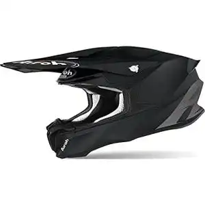 Airoh Helm Mototopgun Twist 2.0 in Schwarz Matt für Universalpassform