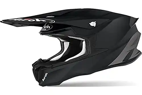 Airoh Helm Mototopgun Twist 2.0 in Schwarz Matt für Universalpassform