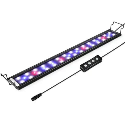Hygger 20W LED Aquarium Beleuchtung mit Dimmer und Timer