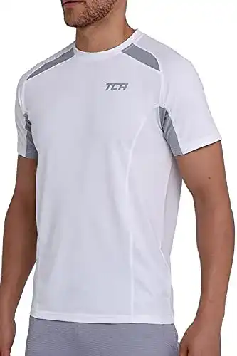 Laufshirt TCA Sport T-Shirts für Herren Fitness – Kurzarm Sport Shirt
