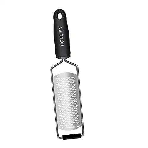 Zester-Reibe Houdian für Zitrusfrüchte, Käse und Gemüse