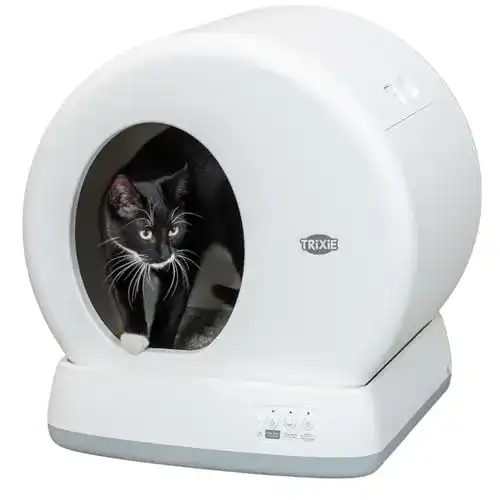 Selbstreinigendes Katzenklo von Trixie – Automatische Katzentoilette