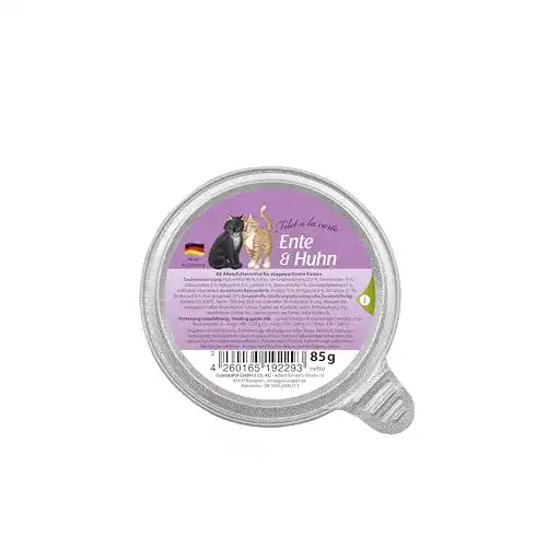 GranataPet Filet à la carte Ente und Huhn Katzenfutter 6 x 85 g
