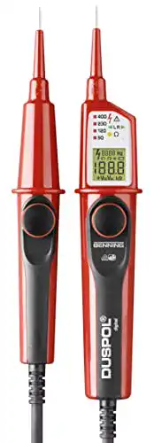 Zweipoliger Spannungsprüfer Benning DUSPOL digital True RMS