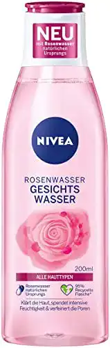Nivea Rosenwasser Gesichtswasser 200 ml Erfrischendes Gesichtswasser