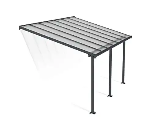 Terrassenüberdachung Palram Canopia by Alu Olympia 3 x 4,25 Meter
