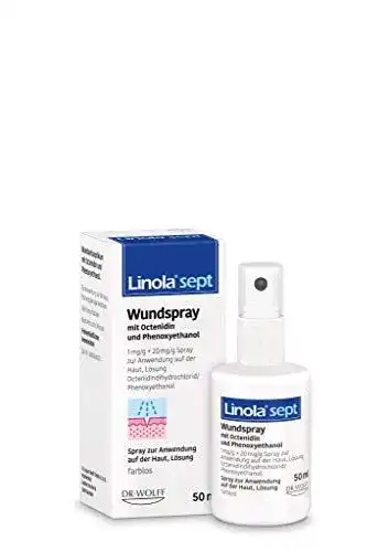 Linola Sept Wundspray zur antiseptischen Reinigung und Heilung von Wunden