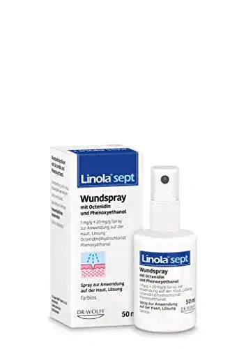 Linola Sept Wundspray zur antiseptischen Reinigung und Heilung von Wunden