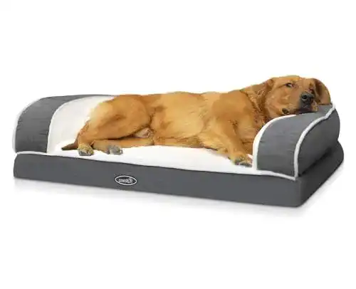 Orthopädisches Hundebett von Pecute für große Hunde