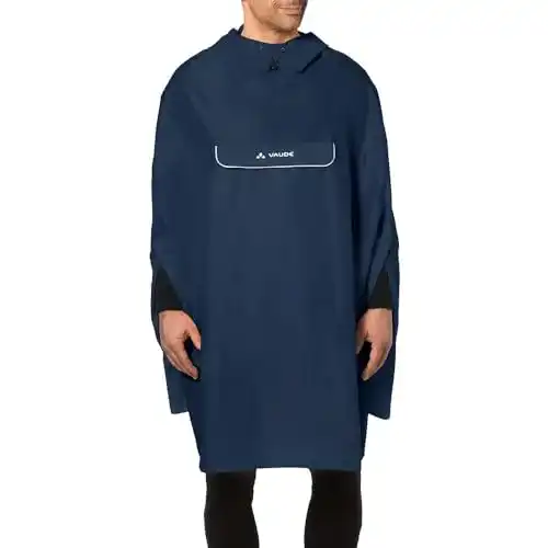 Regenponcho Fahrrad VAUDE Valdipino – Leichter, wasserdichter Poncho