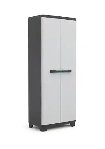 Keter Linear Mehrzweckschrank aus Kunststoff, hoch, 68 x 39 x 173 cm