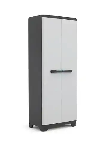 Keter Linear Mehrzweckschrank aus Kunststoff, hoch, 68 x 39 x 173 cm