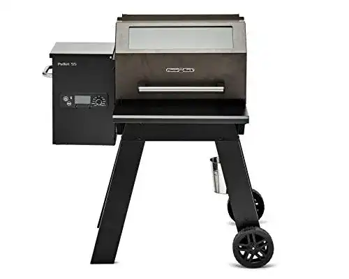 Pelletgrill Flame Rock Elektro Pellet Smoker Grill 55