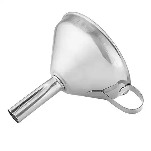 Trichterset Axentia 6-teilig aus Edelstahl, silber, Ø 10,5 cm