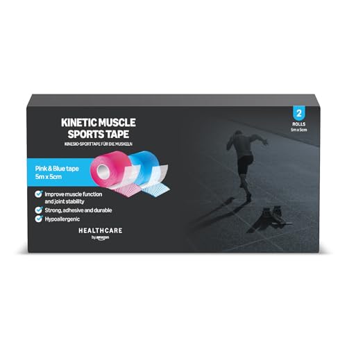 Kinesiologie Tape von Amazon Basic Care – Sport Tape für Rehabilitation