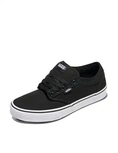 Vans Herren Atwood Canvas Sneaker in Schwarz und Weiß